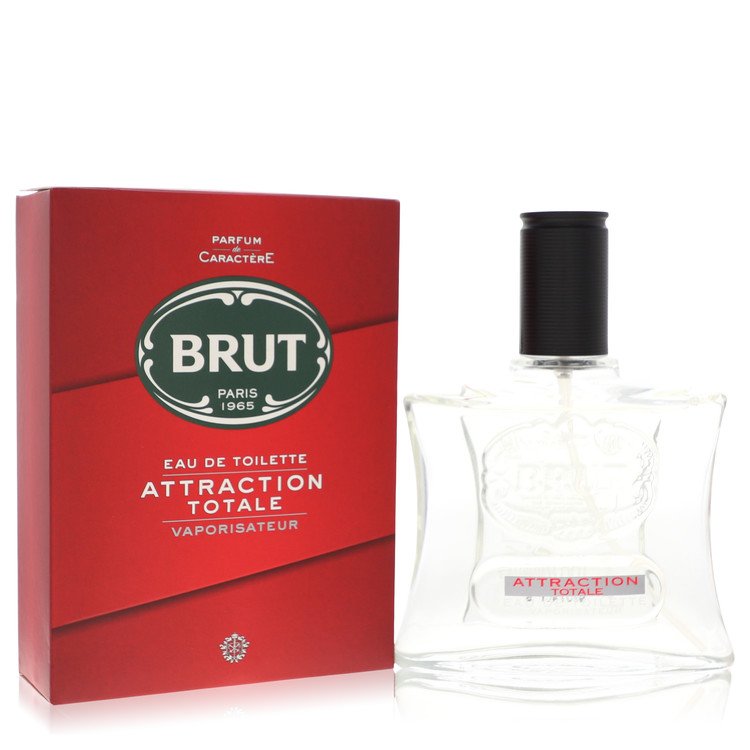 Brut Attraction Totale Eau De Toilette Spray By Faberge 3.4 oz