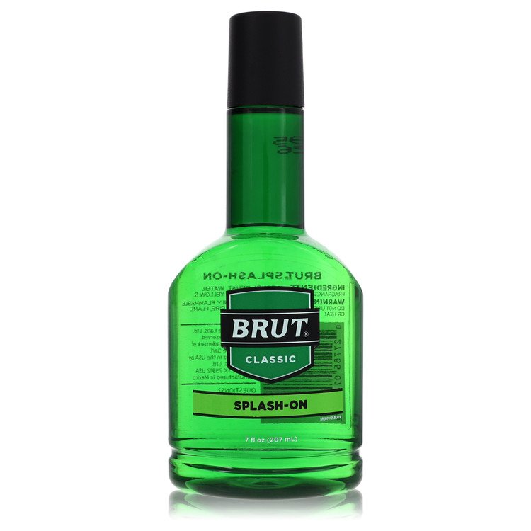 Brut Cologne Splash-On Lotion (Plastic Bottle Unboxed) By Faberge 7 oz