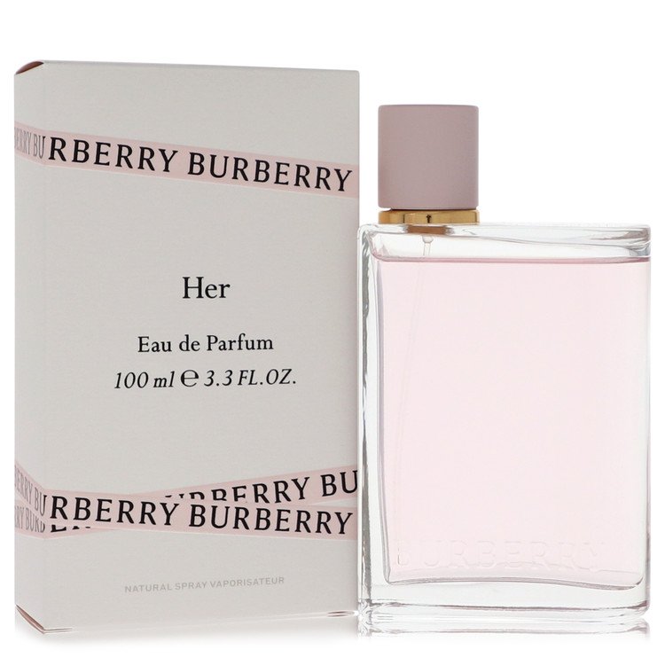 Burberry Her Eau De Parfum Spray By Burberry 3.4 oz