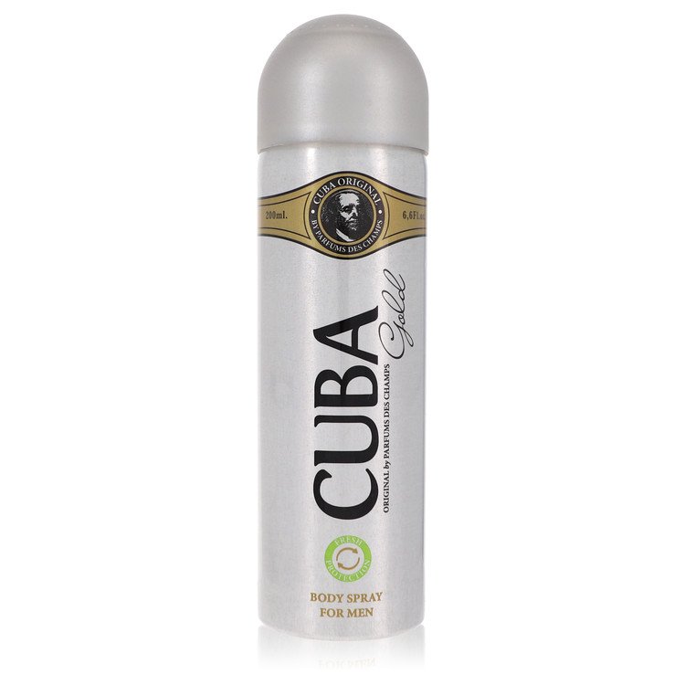 Cuba Gold Deodorant Spray (unboxed) By Fragluxe 6.7 oz