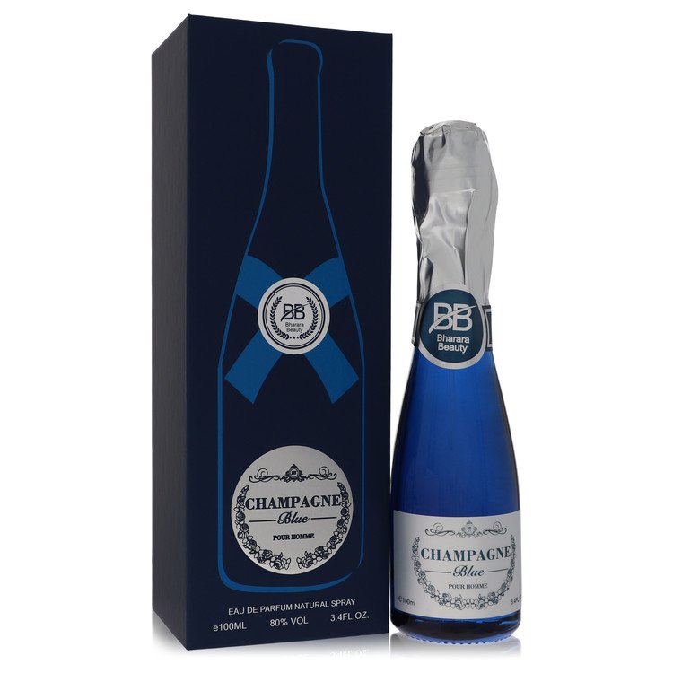 Champagne Blue Eau De Parfum Spray By Bharara Beauty 3.4 oz