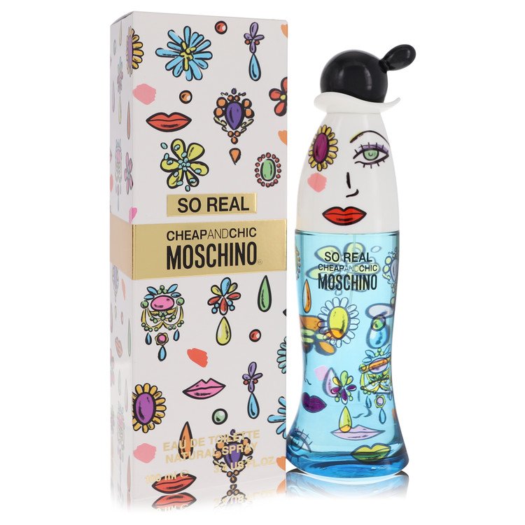 Cheap & Chic So Real Eau De Toilette Spray By Moschino 3.4 oz