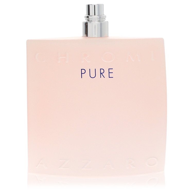 Chrome Pure Eau De Toilette Spray (Tester) By Azzaro 3.4 oz