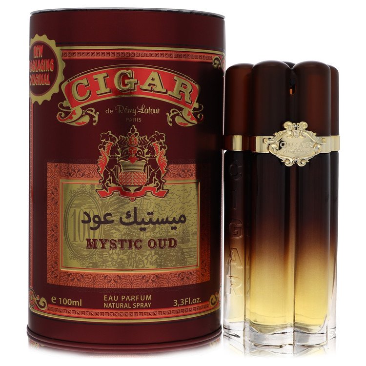 Cigar Mystic Oud Eau De Parfum Spray By Remy Latour 3.3 oz