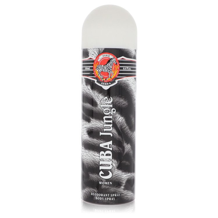 Cuba Jungle Zebra Deodorant Spray By Fragluxe 2.5 oz