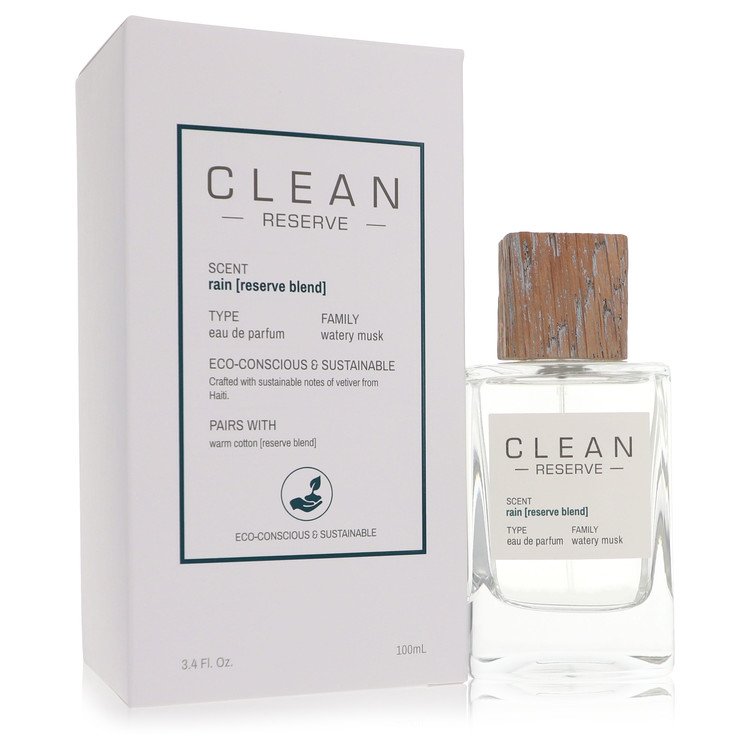 Clean Rain Reserve Blend Eau De Parfum Spray By Clean 3.4 oz
