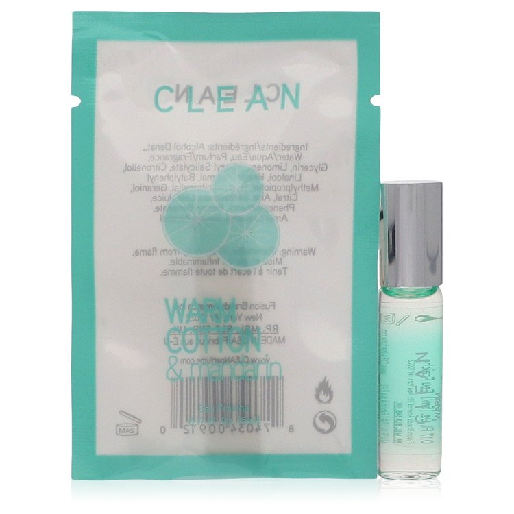 Clean Warm Cotton & Mandarine Mini Eau Fraiche By Clean 0.17 oz