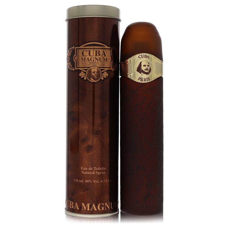 Cuba Magnum Gold Eau De Toilette Spray By Fragluxe 4.2 oz