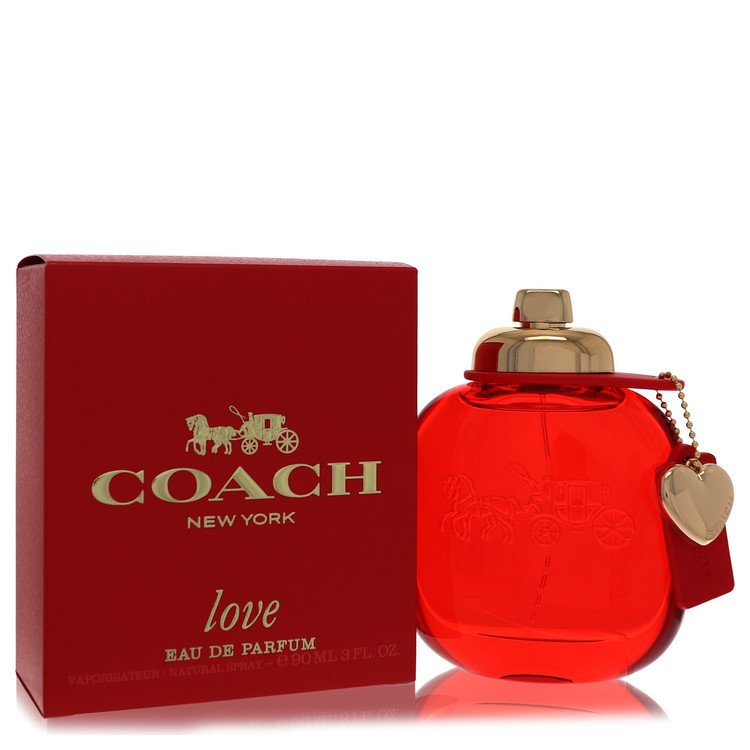 Coach Love Eau De Parfum Spray (red packaging) By Coach 3 oz