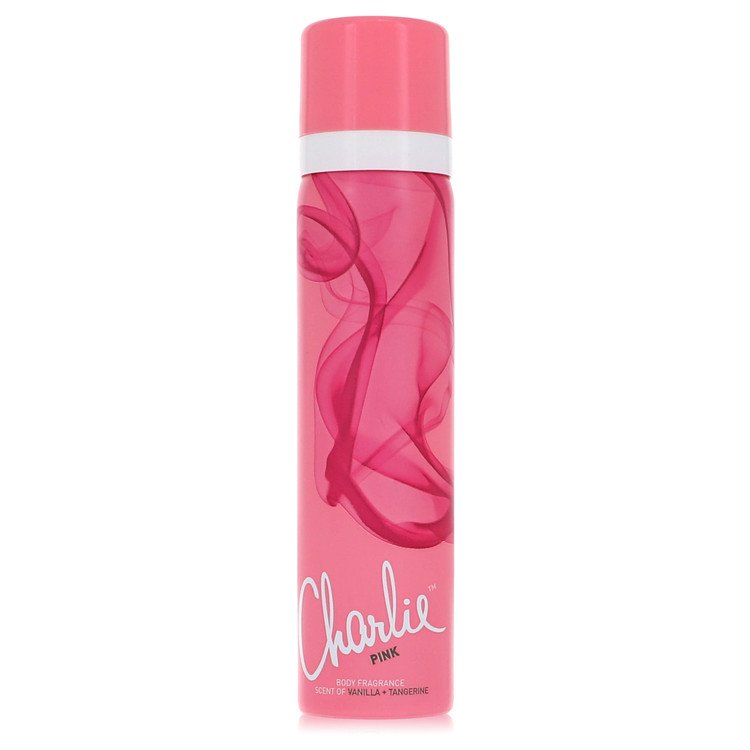 Charlie Pink Body Spray By Revlon 2.5 oz