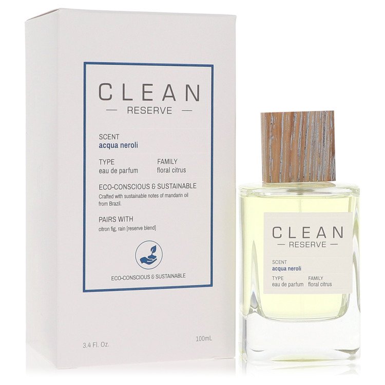 Clean Reserve Acqua Neroli Eau De Parfum Spray By Clean 3.4 oz