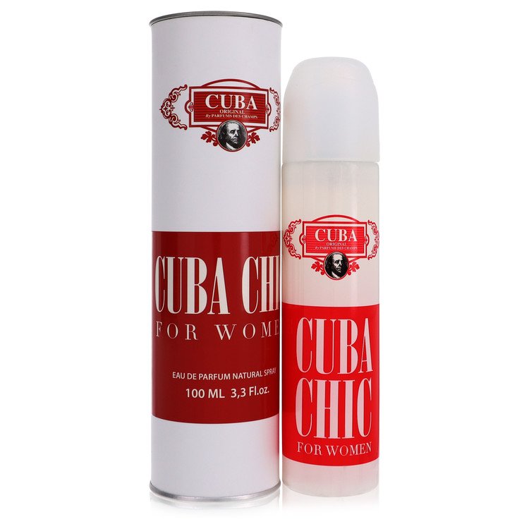 Cuba Chic Eau De Parfum Spray By Fragluxe 3.3 oz