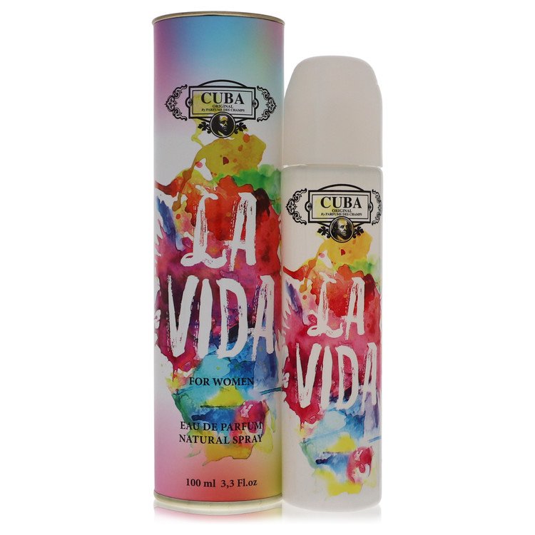 Cuba La Vida Eau De Parfum Spray By Cuba 3.3 oz