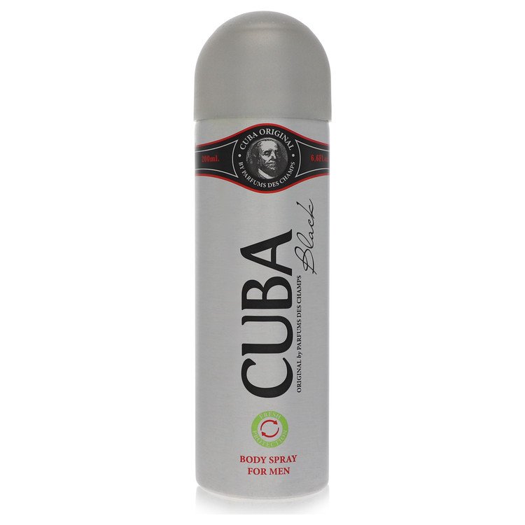 Cuba Black Body Spray By Fragluxe 6.6 oz