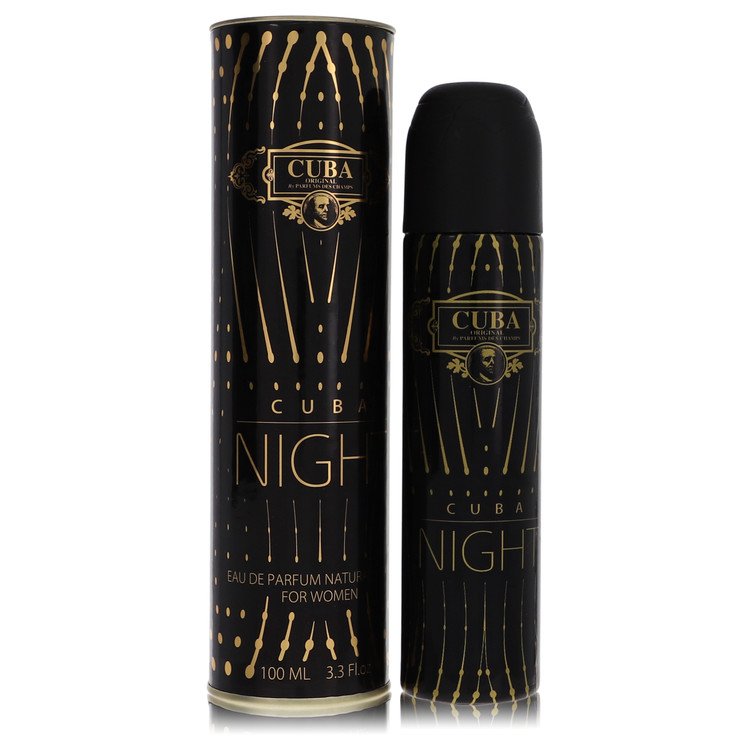Cuba Night Eau De Parfum Spray By Fragluxe 3.3 oz