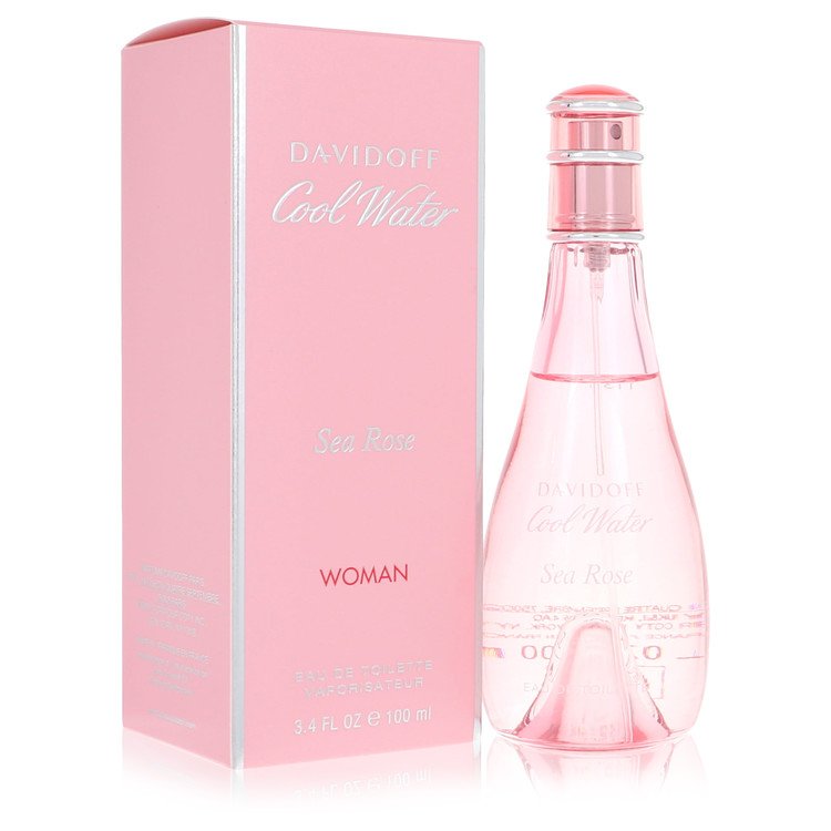 Cool Water Sea Rose Eau De Toilette Spray By Davidoff 3.4 oz