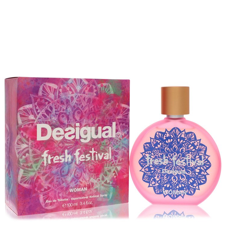 Desigual Fresh Festival Eau De Toilette Spray By Desigual 3.4 oz