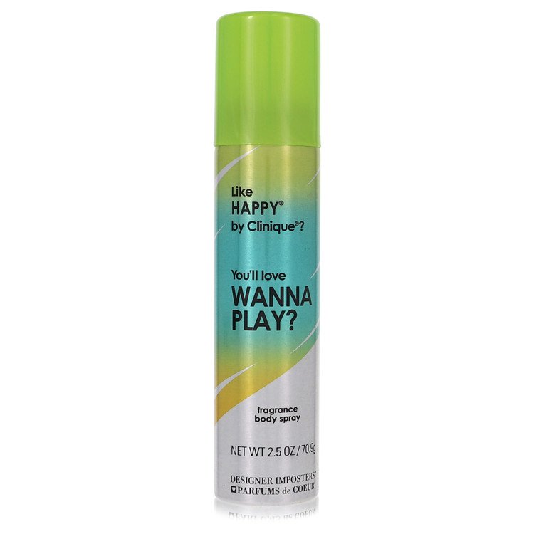 Designer Imposters Wanna Play? Body Spray By Parfums De Coeur 2.5 oz