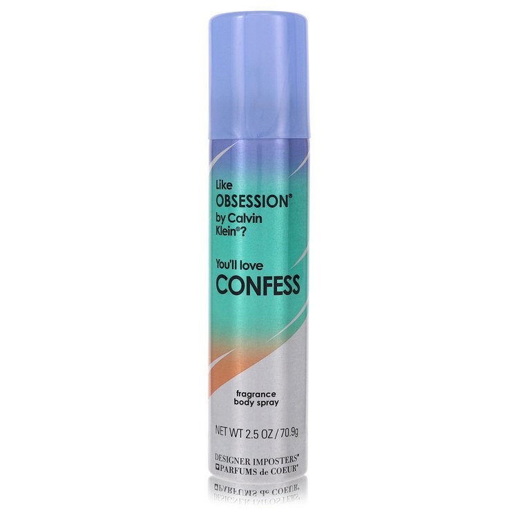 Designer Imposters Confess Deodorant Body Spray By Parfums De Coeur 2.5 oz