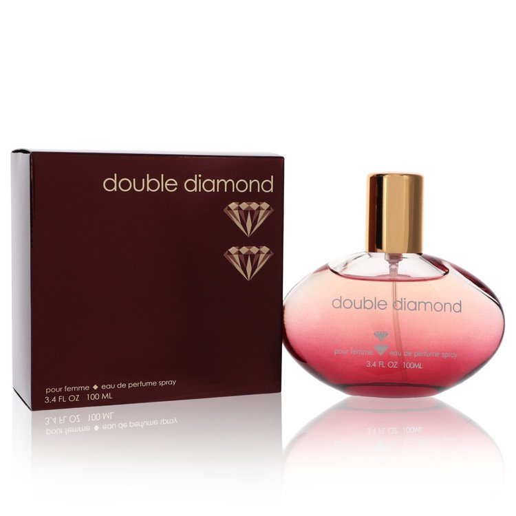 Double Diamond Eau De Parfum Spray By Yzy Perfume 3.4 oz