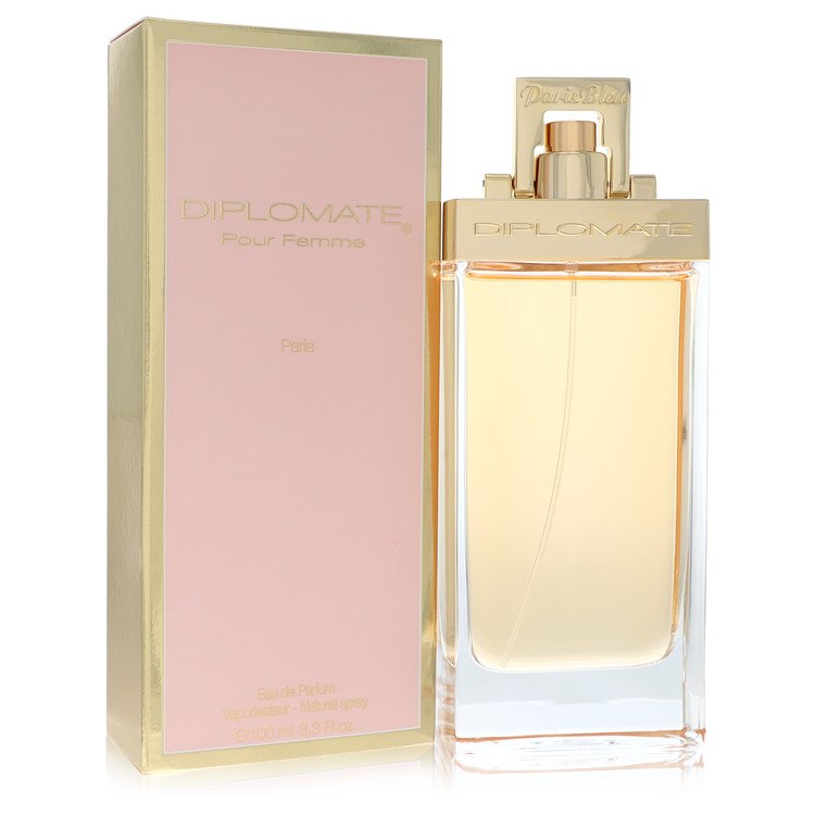 Diplomate Pour Femme Eau De Parfum Spray By Paris Bleu 3.3 oz