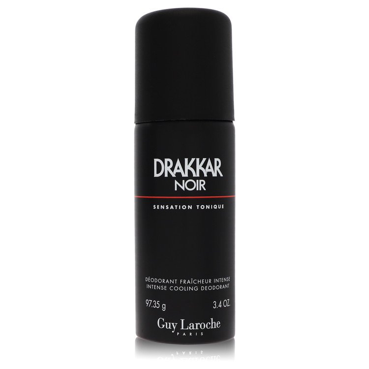 Drakkar Noir Deodorant Spray By Guy Laroche 3.4 oz