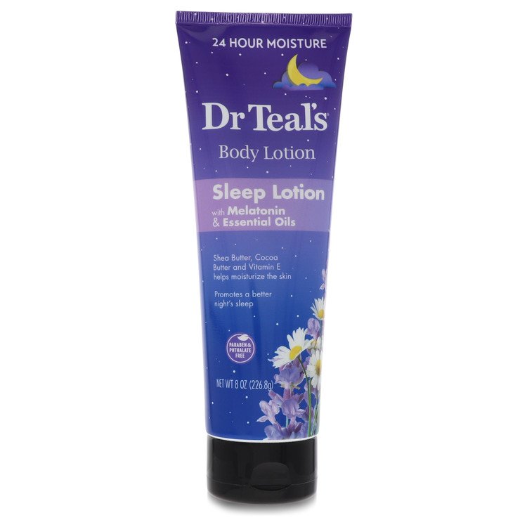 Dr Teal's Sleep Lotion Sleep Lotion with Melatonin & Essential Oils Promotes a better night's sleep (Shea butter, Cocoa Butter and Vitamin E By Dr Teal's 8 oz