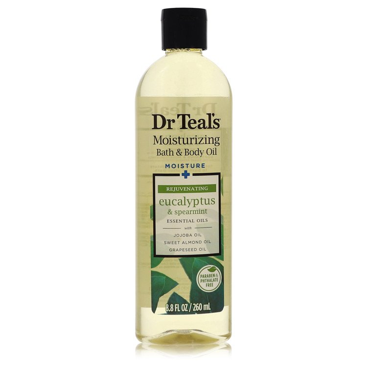 Dr Teal's Bath Additive Eucalyptus Oil Pure Epson Salt Body Oil Relax & Relief with Eucalyptus & Spearmint By Dr Teal's 8.8 oz