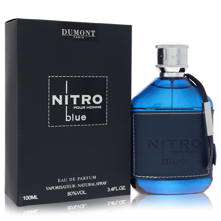 Dumont Nitro Blue Eau De Parfum Spray By Dumont Paris 3.4 oz