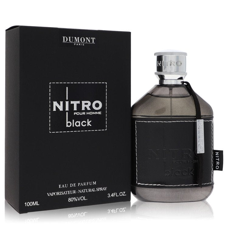 Dumont Nitro Black Eau De Parfum Spray By Dumont Paris 3.4 oz