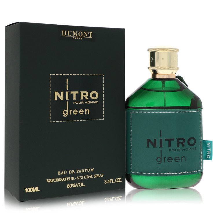 Dumont Nitro Green Eau De Parfum Spray By Dumont Paris 3.4 oz
