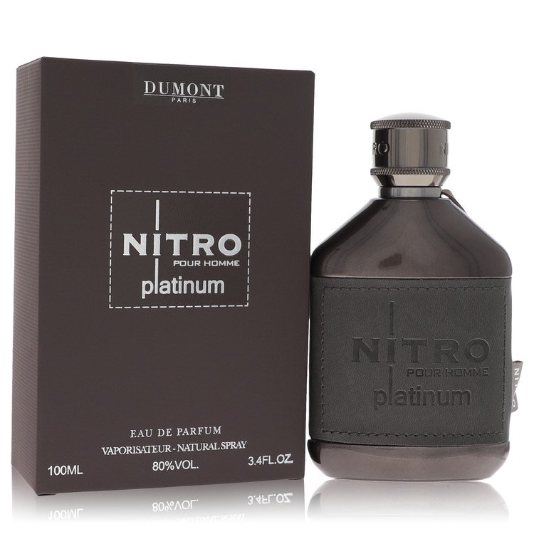 Dumont Nitro Platinum Eau De Parfum Spray By Dumont Paris 3.4 oz