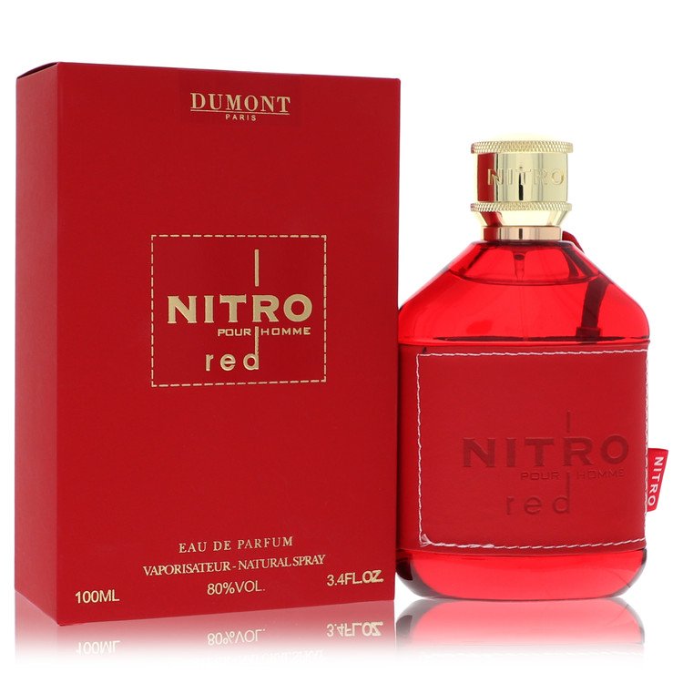 Dumont Nitro Red Eau De Parfum Spray By Dumont Paris 3.4 oz