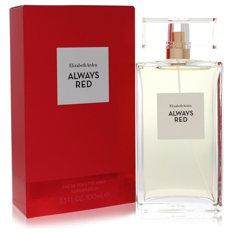 Always Red Eau De Toilette Spray By Elizabeth Arden 3.4 oz