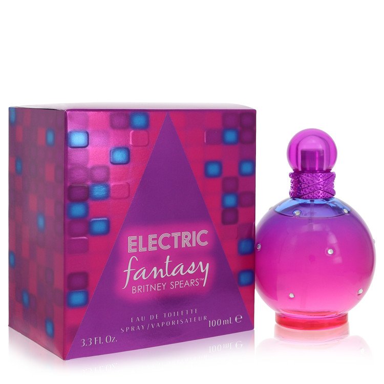 Electric Fantasy Eau De Toilette Spray By Britney Spears 3.3 oz