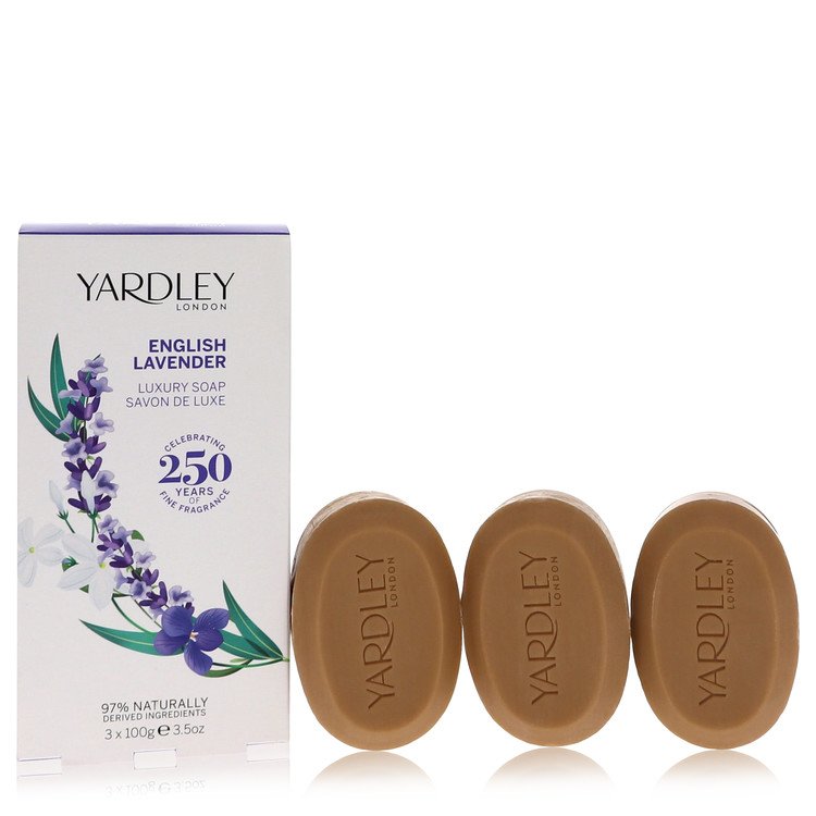 English Lavender 3 x 3.5 oz Soap By Yardley London 3.5 oz