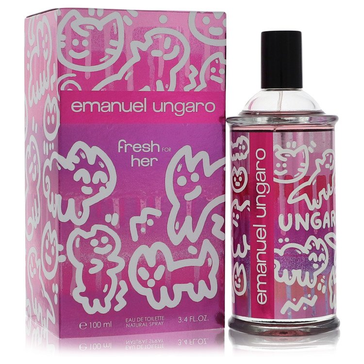 Emanuel Ungaro Fresh For Her Eau De Toilette Spray By Ungaro 3.4 oz