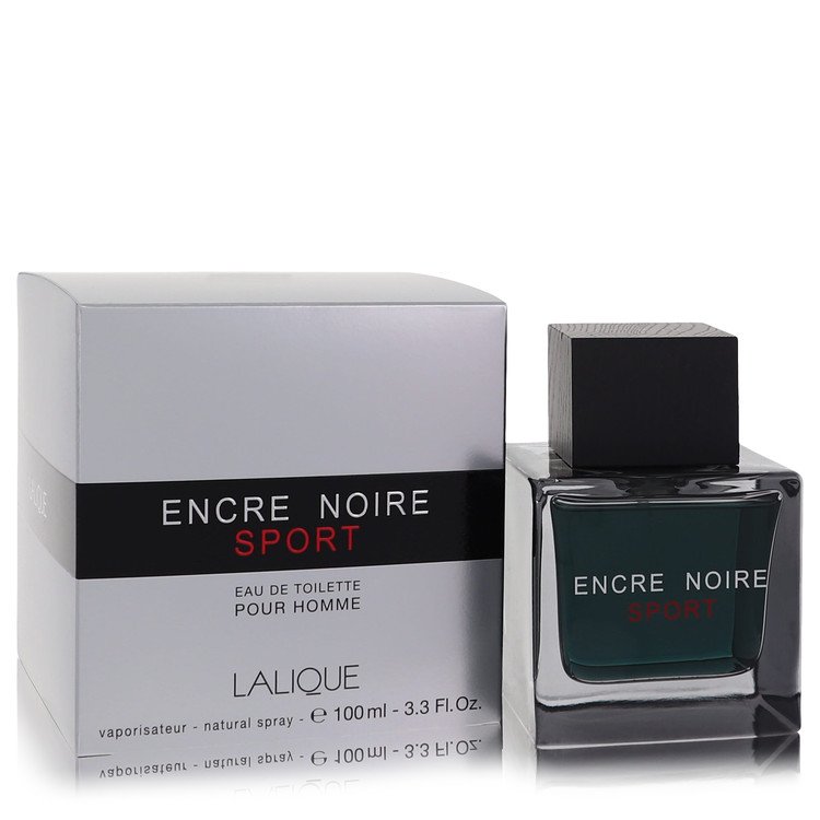 Encre Noire Sport Eau De Toilette Spray By Lalique 3.3 oz
