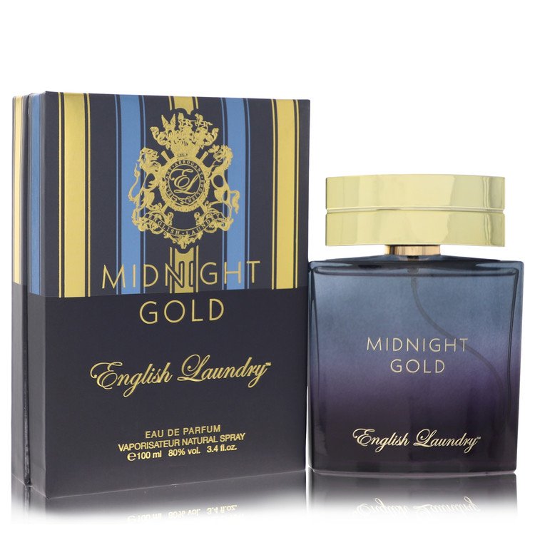 English Laundry Midnight Gold Eau De Parfum Spray By English Laundry 3.4 oz