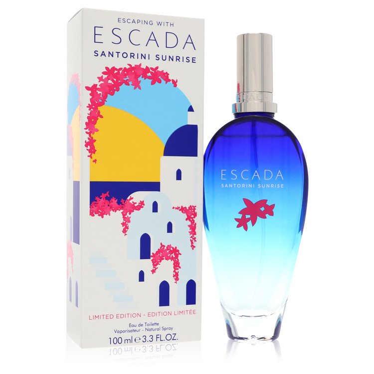 Escada Santorini Sunrise Eau De Toilette Spray By Escada 3.4 oz