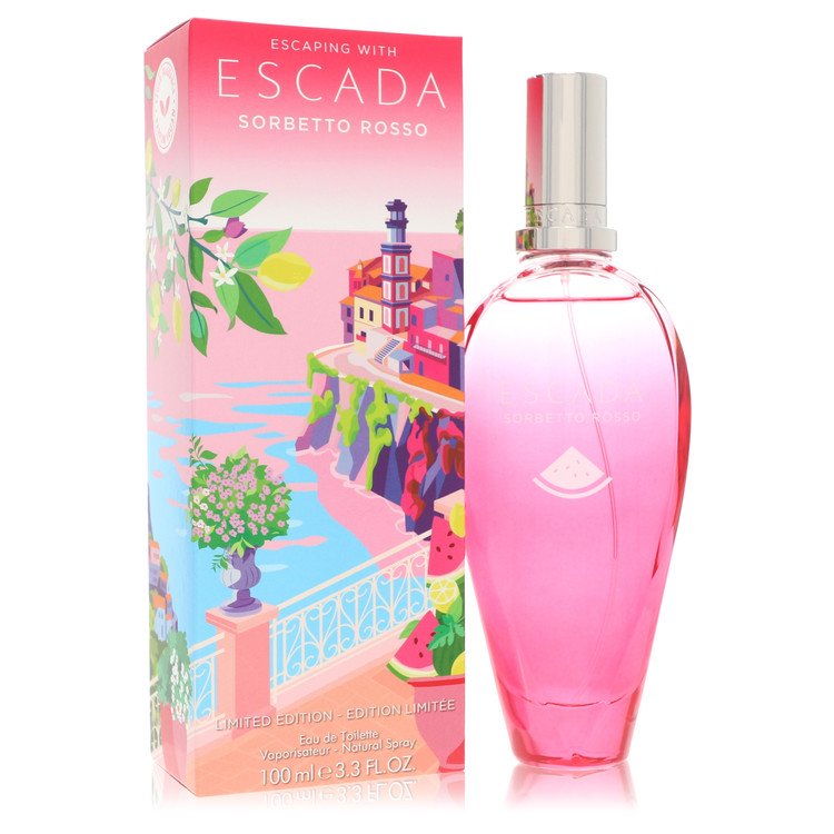 Escada Sorbetto Rosso Eau De Toilette Spray (Limited Edition) By Escada 3.3 oz
