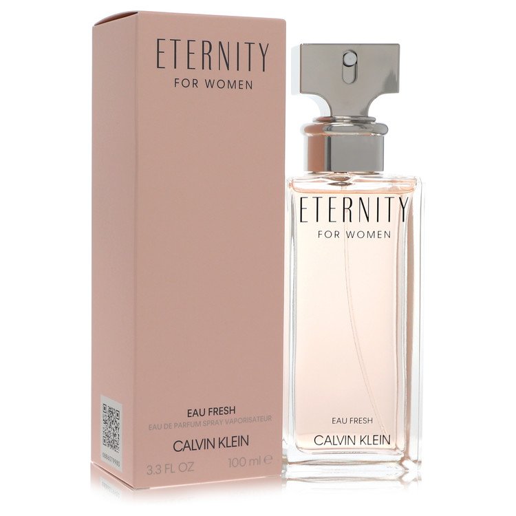 Eternity Eau Fresh Eau De Parfum Spray By Calvin Klein 3.4 oz