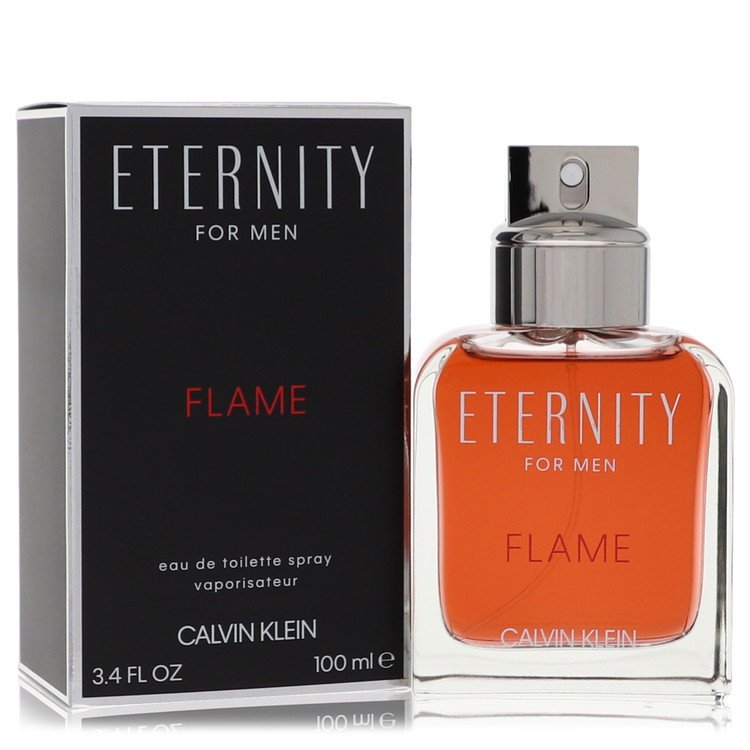 Eternity Flame Eau De Toilette Spray By Calvin Klein 3.4 oz
