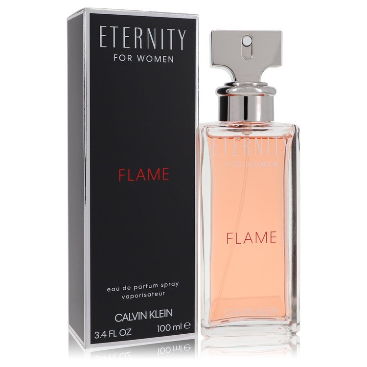 Eternity Flame Eau De Parfum Spray By Calvin Klein 3.4 oz