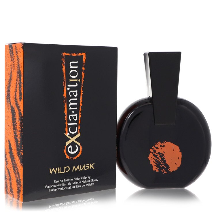 Exclamation Wild Musk Eau De Toilette Spray By Coty 3.4 oz