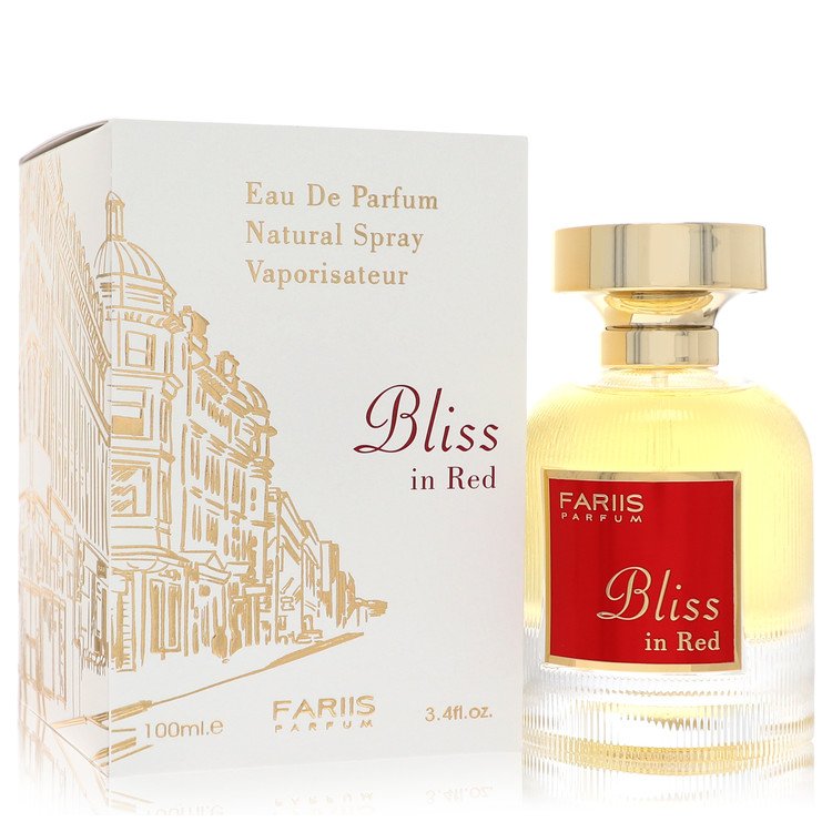 Fariis Bliss In Red Eau De Parfum Spray (Unisex) By Fariis Parfum 3.4 oz