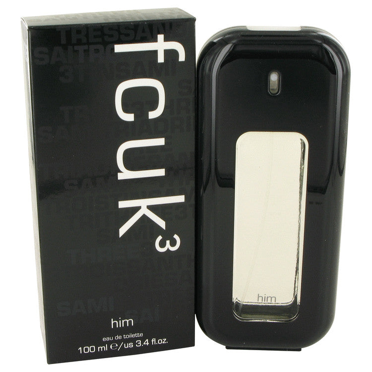 Fcuk 3 Eau De Toilette Spray By French Connection 3.4 oz