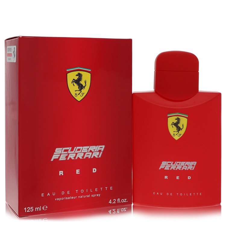 Ferrari Scuderia Red Eau De Toilette Spray By Ferrari 4.2 oz