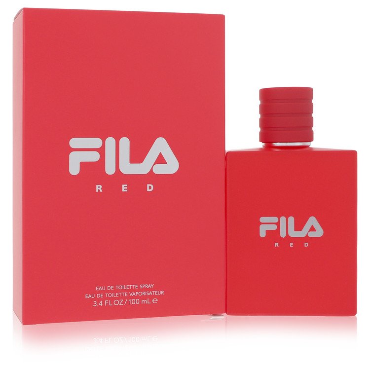 Fila Red Eau De Toilette Spray By Fila 3.4 oz