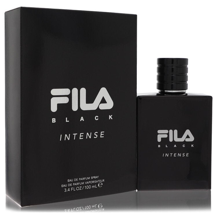 Fila Black Intense Eau De Parfum Spray By Fila 3.4 oz
